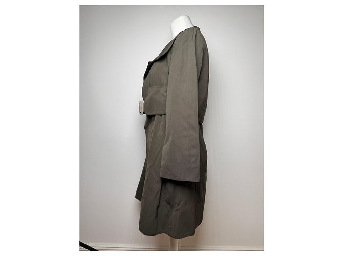 Vintage Marni Trenchcoat 38/M Khaki - Ansicht 2