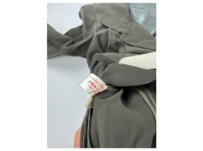 Vintage Marni Trenchcoat 38/M Khaki - Ansicht 7