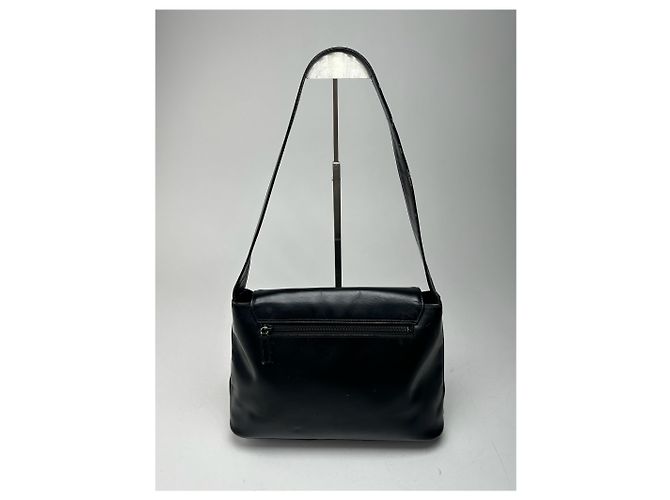 Vintage Givenchy 4G Ledertasche schwarz - Ansicht 2