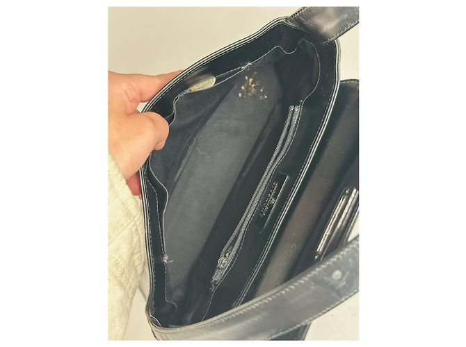 Vintage Givenchy 4G Ledertasche schwarz - Ansicht 3