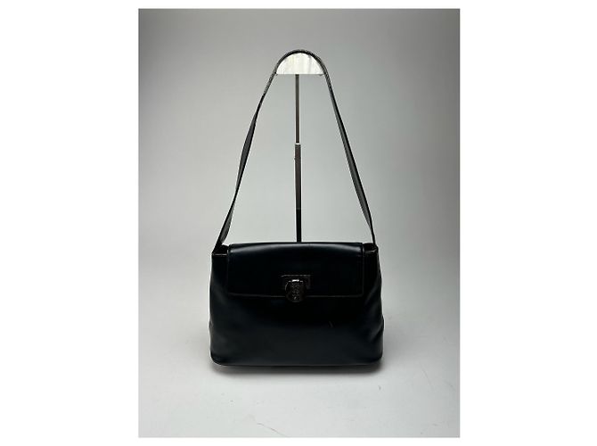 Vintage Givenchy 4G Ledertasche schwarz - Ansicht 5