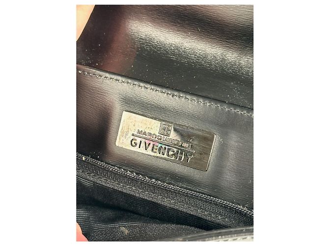 Vintage Givenchy 4G Ledertasche schwarz - Ansicht 6