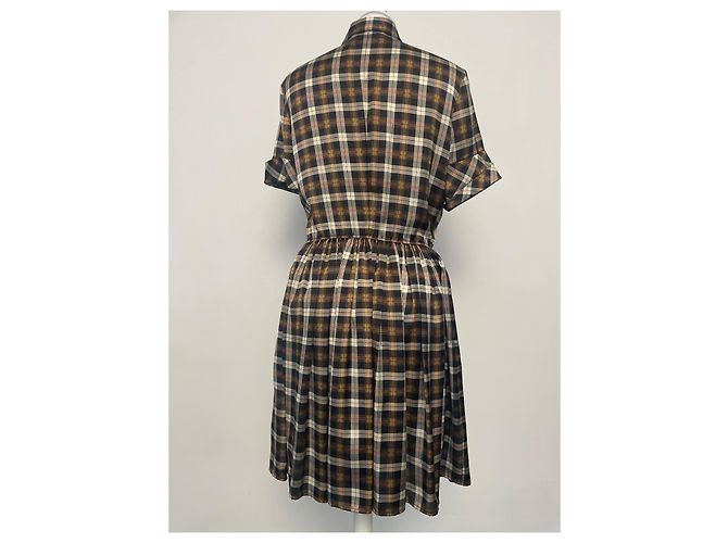 Dsquared2 Kleid aus Polyester mit Knopfverschluss Mehrfarben - Ansicht 6