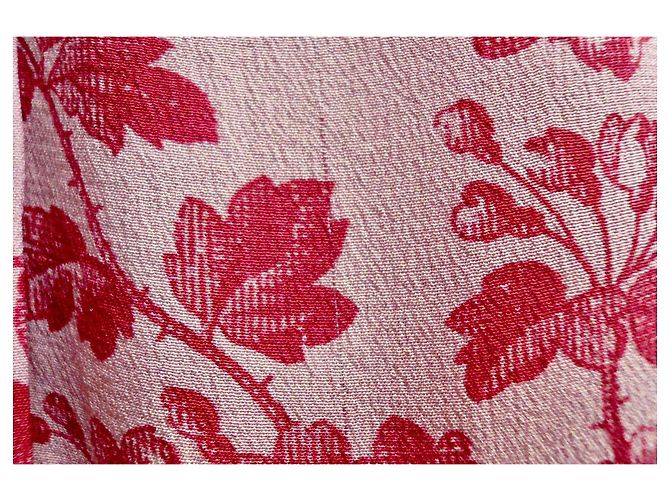 Blusa de seda GUCCI con lazo TBE/ TM Rosa - vista 9