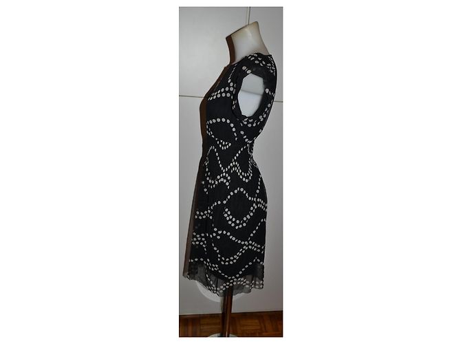 Marella Mini Kleid schwarz weiß - Ansicht 2