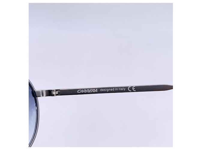 Carrera Occhiali da sole aviatore in metallo blu e argento BACK 80S 6 67/10 - vista 7
