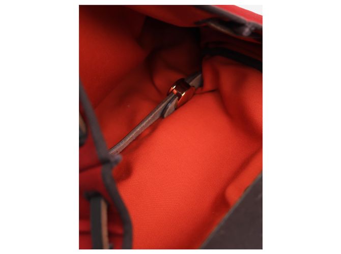 Hermès Herbag vintage rossa 2003 Rosso - vista 10