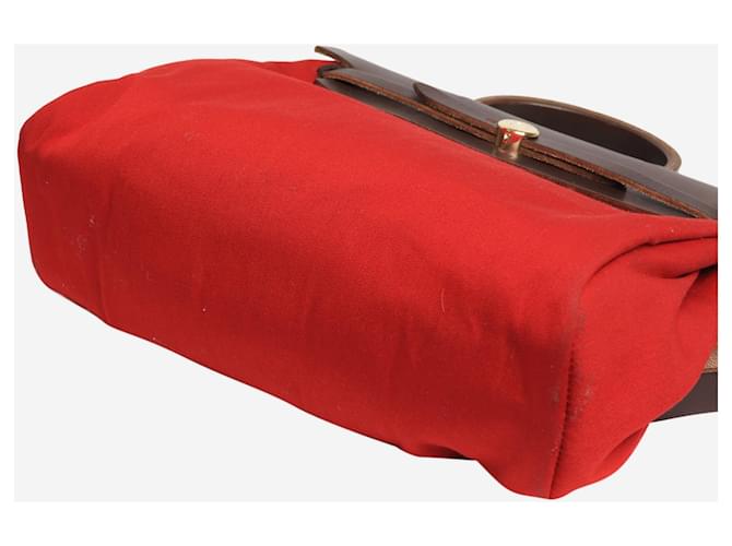 Hermès Herbag vintage rossa 2003 Rosso - vista 5
