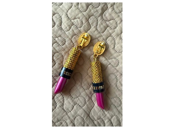 Pendientes Jean Paul Gaultier forma lápiz labial Multicolor - vista 5