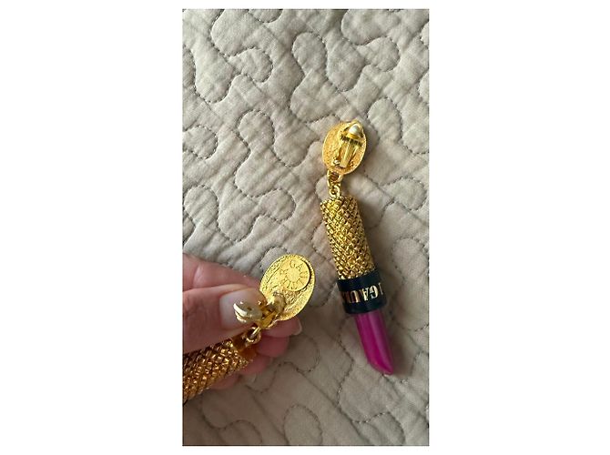 Pendientes Jean Paul Gaultier forma lápiz labial Multicolor - vista 6