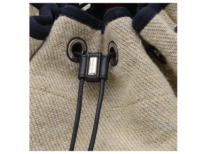 Chanel Deauville Rucksack Beige - Ansicht 5
