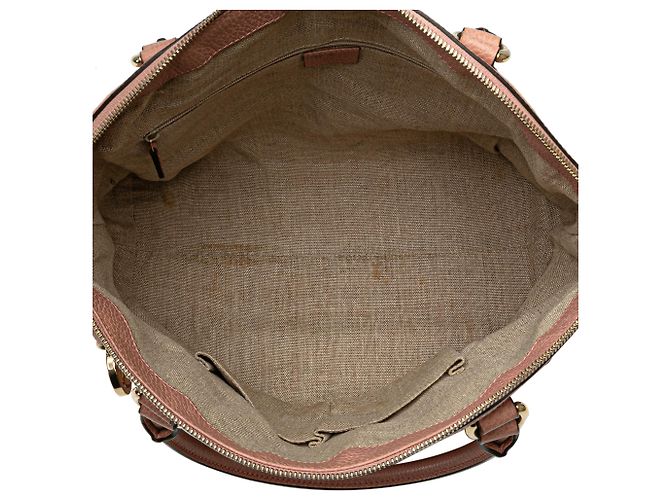 Gucci Pink Medium Leder GG Charm Dome Satchel - Ansicht 4