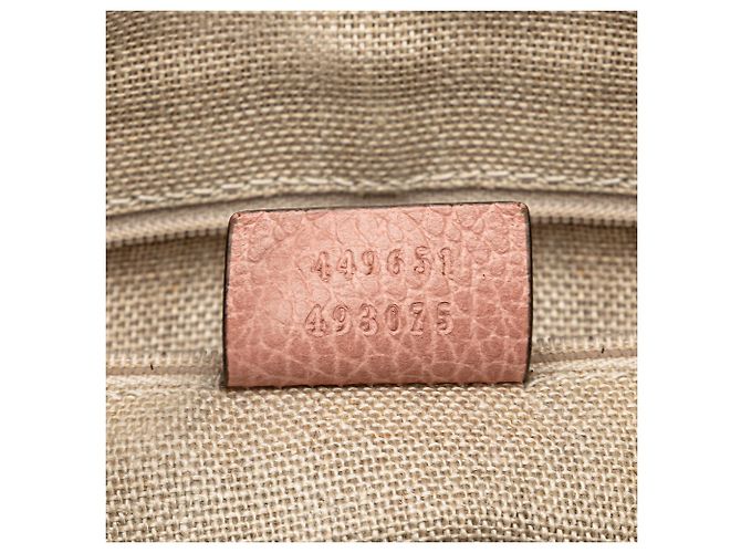Gucci Pink Medium Leder GG Charm Dome Satchel - Ansicht 6