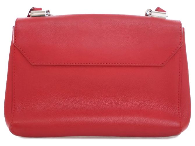 Twist Louis Vuitton Tasche Lockme II BB aus rotem Leder - Ansicht 2