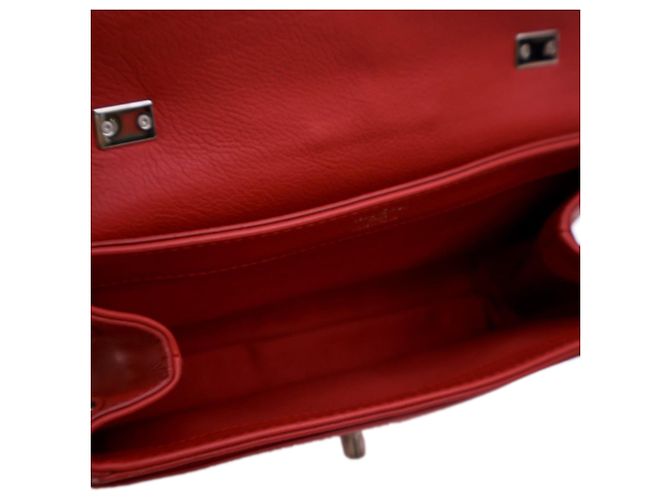 Twist Louis Vuitton Tasche Lockme II BB aus rotem Leder - Ansicht 4