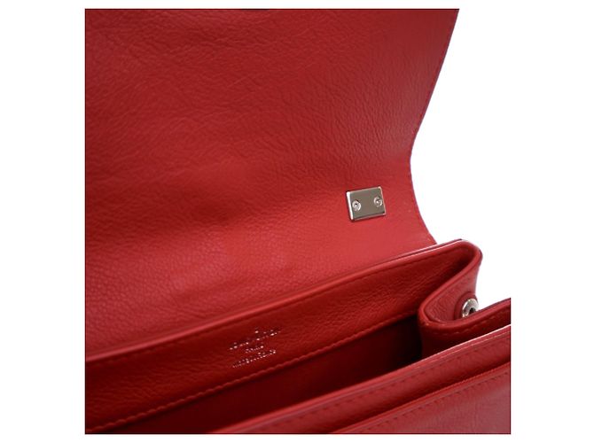Twist Louis Vuitton Tasche Lockme II BB aus rotem Leder - Ansicht 7