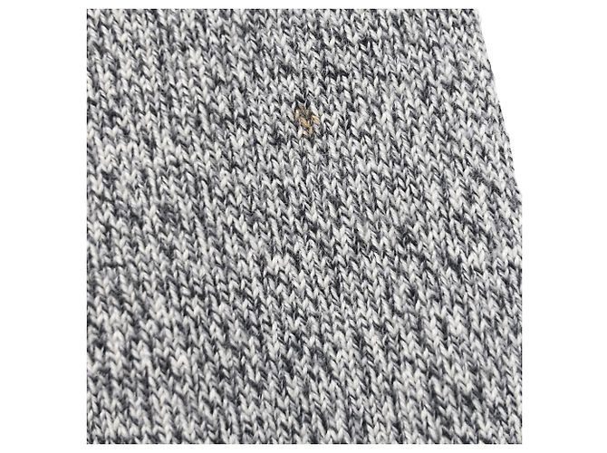 Kenzo Tiger Patch Sweater in Grey Wool - view 6