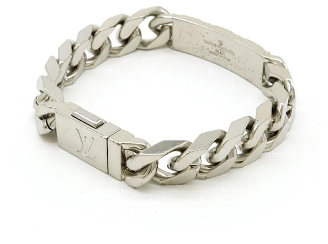 Bracciale a Catena Louis Vuitton Bracciale Monogramma Argento Metallico - vista 2