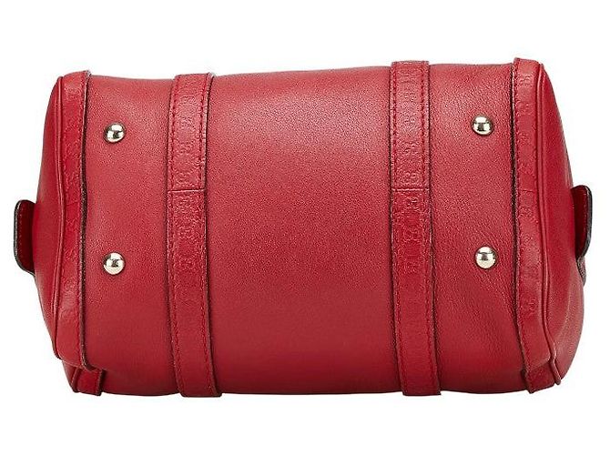 Borsa 2 in 1 in pelle Micro Guccissima di Gucci Rosso - vista 3