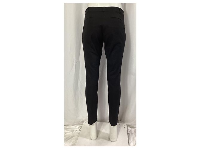 Joseph New Eliston Gabardine Stretch-Hose aus schwarzer Viskose - Ansicht 10