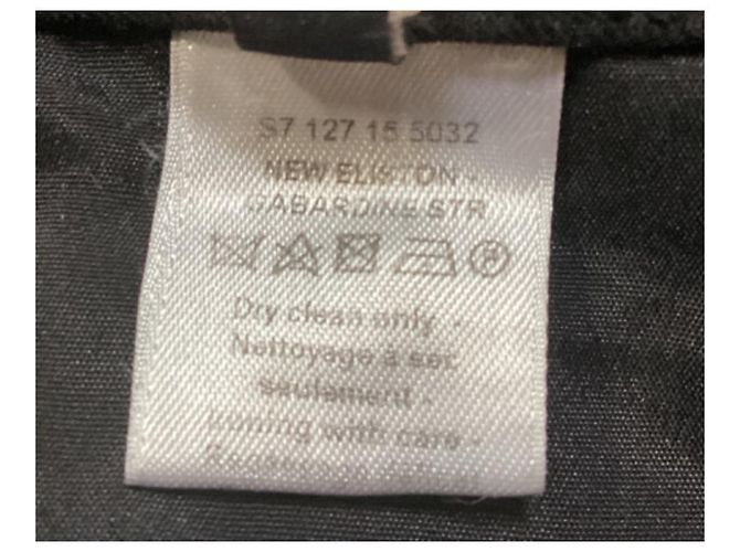 Joseph New Eliston Gabardine Stretch-Hose aus schwarzer Viskose - Ansicht 13
