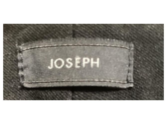 Joseph New Eliston Gabardine Stretch-Hose aus schwarzer Viskose - Ansicht 14