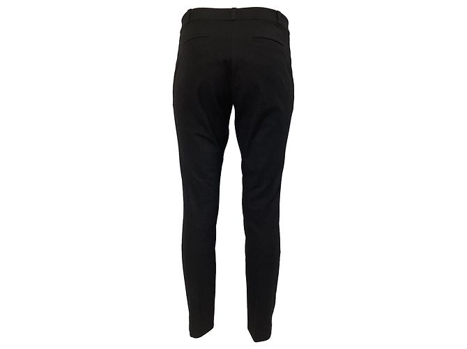 Joseph New Eliston Gabardine Stretch-Hose aus schwarzer Viskose - Ansicht 3