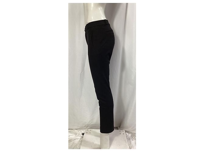 Joseph New Eliston Gabardine Stretch-Hose aus schwarzer Viskose - Ansicht 9