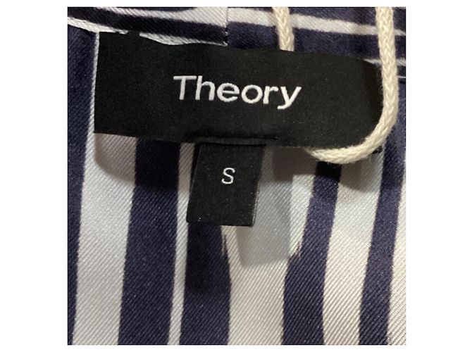 Theory Zebra Print Long Sleeve Blouse in Multicolor Silk - view 6