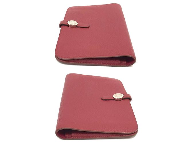 Hermès Portafoglio Lungo GM Dogon Rosso Hermes - vista 6