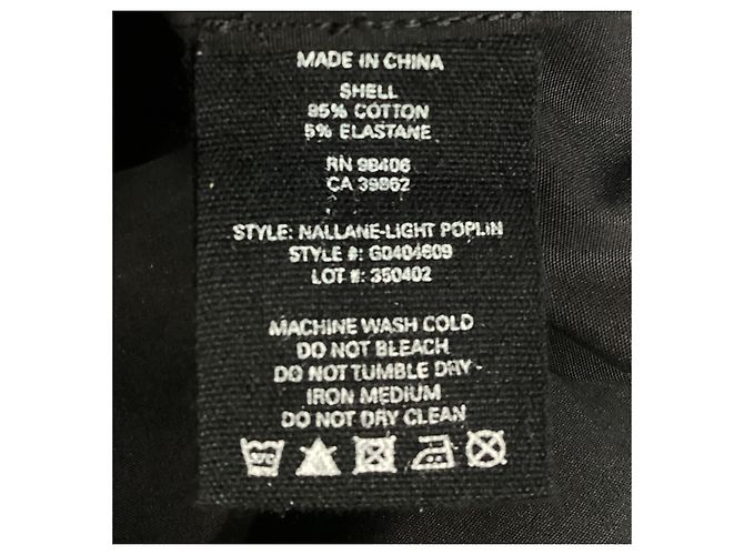 Nallane Light Poplin Kleid von Theory aus schwarzer Baumwolle - Ansicht 24