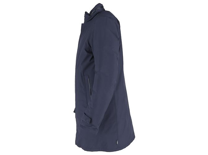 Jaqueta de down Herno de 2 camadas em Gore-Tex em nylon azul marinho - vista 2