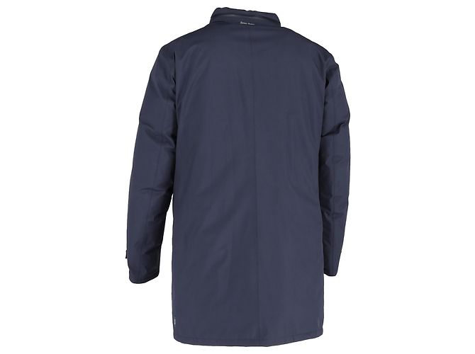 Jaqueta de down Herno de 2 camadas em Gore-Tex em nylon azul marinho - vista 3