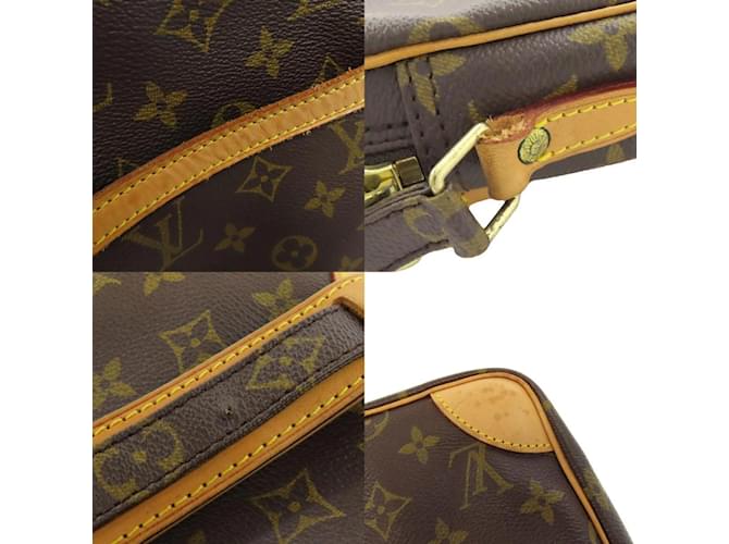 Borsa a Spalla Monogram Danube Louis Vuitton Marrone Monogramma - vista 8
