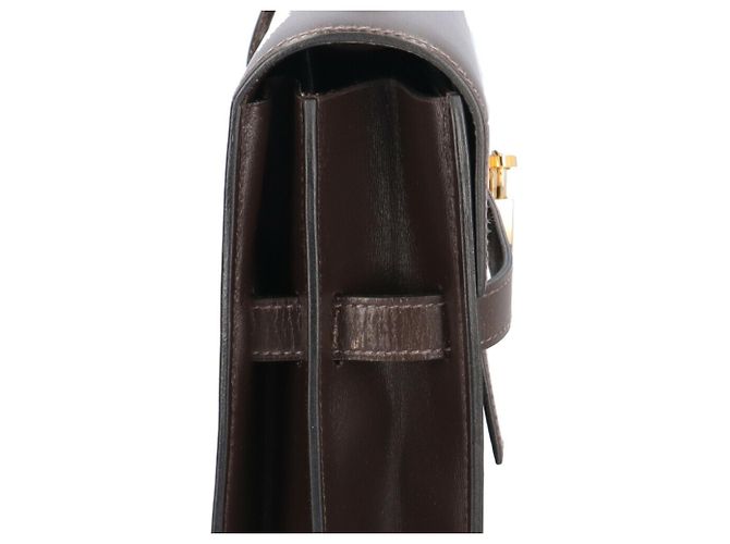 Hermès Borsa Hermes Kelly Depeche 38 Marrone - vista 14