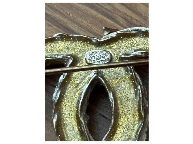 Spille con il logo CC di Chanel D'oro - vista 4