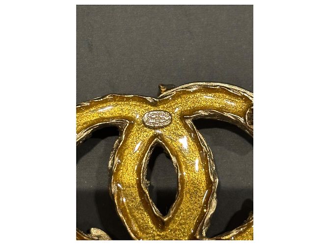 Spille con il logo CC di Chanel D'oro - vista 7