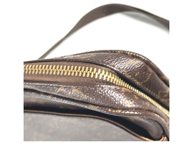 Borsa a Spalla Trotter Bobur Monogram Louis Vuitton Marrone - vista 10