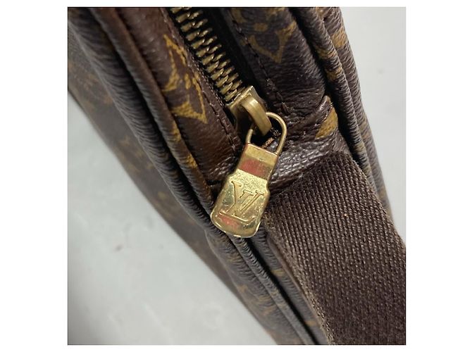 Borsa a Spalla Trotter Bobur Monogram Louis Vuitton Marrone - vista 11