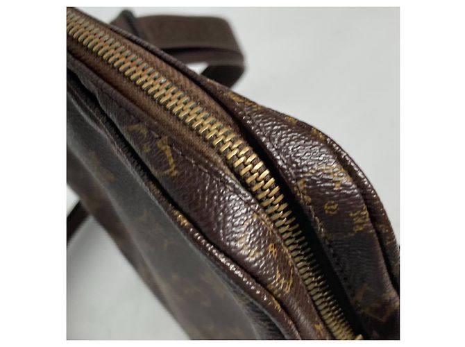 Borsa a Spalla Trotter Bobur Monogram Louis Vuitton Marrone - vista 12