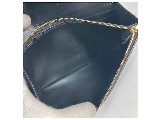Cartera Larga Bottega Veneta Negro - vista 10