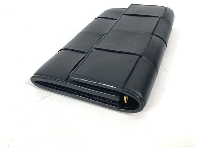 Cartera Larga Bottega Veneta Negro - vista 3