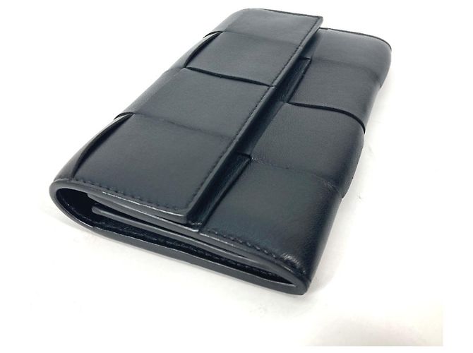 Cartera Larga Bottega Veneta Negro - vista 4