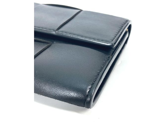 Cartera Larga Bottega Veneta Negro - vista 6