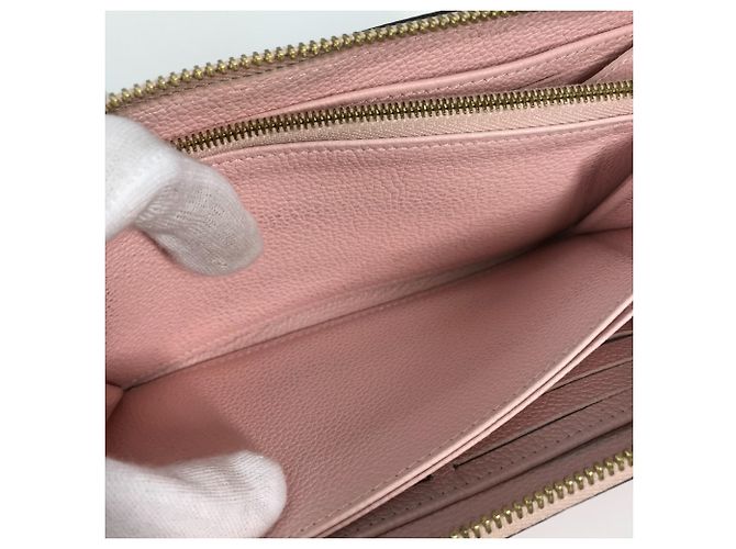 Louis Vuitton Monogram Empreinte Long Wallet Pink - view 12