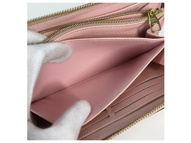 Louis Vuitton Monogram Empreinte Long Wallet Pink - view 14