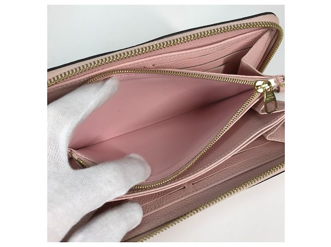 Louis Vuitton Monogram Empreinte Long Wallet Pink - view 8