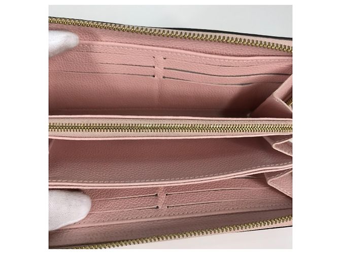 Louis Vuitton Monogram Empreinte Long Wallet Pink - view 9