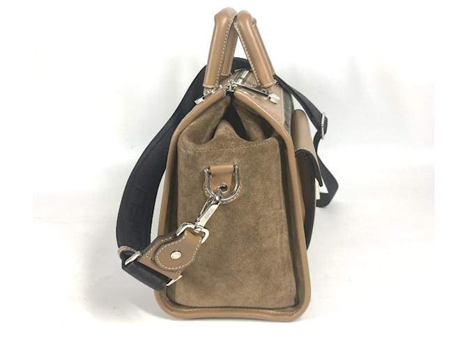 Borsa Fendi Zucca Soft Trunk Marrone Beige - vista 2