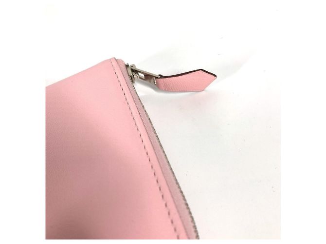 Hermès Hermes Azap langer runder Geldbeutel in Rosé Sakura Pink - Ansicht 3